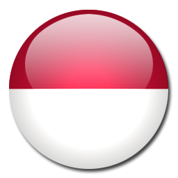 Button Flag Indonesia Icon, PNG ClipArt Image | IconBug.com