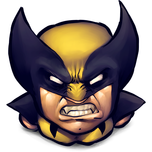 Angry Wolverine Icon, PNG ClipArt Image | IconBug.com