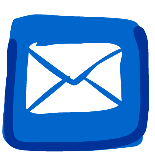 email clipart blue - photo #20