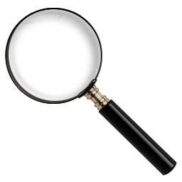 Old 3d Magnifying Glass Icon Png Clipart Image Iconbug Com