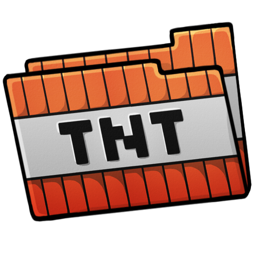 Minecraft Tnt Folder Icon Png Clipart Image Iconbug Com