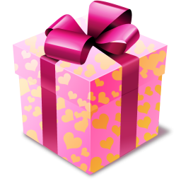 Pink Gift Icon, PNG ClipArt Image | IconBug.com