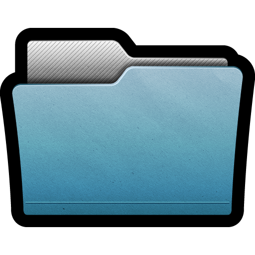 Blue Folder Icon Png Clipart Image