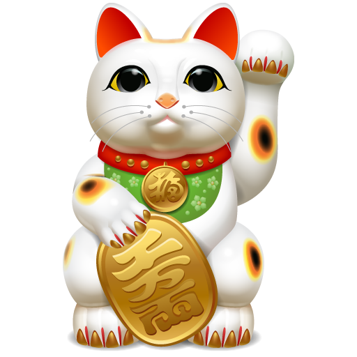 Lucky Cat 2 Icon, PNG ClipArt Image | IconBug.com