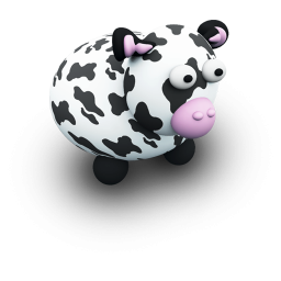 Cute Cow Icon Png Clipart Image Iconbug Com