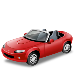 sports cars convertible on Red Convertible Icon, PNG ClipArt Image | IconBug.com