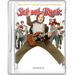 School Of Rock DVD Cover Icon, PNG ClipArt Image | IconBug.com