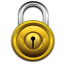 Gold unlocked padlock 14585773 PNG