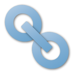 Powder Blue Link Icon Png Clipart Image Iconbug Com