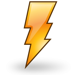 Lightning Icon Png Clipart Image Iconbug Com