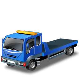 Blue Bed Truck Icon Png Clipart Image Iconbug Com