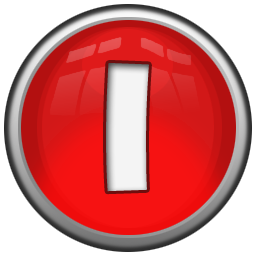 Red Letter I Icon, PNG ClipArt Image
