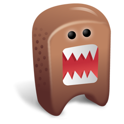 Cute Brown Monster Icon Png Clipart Image Iconbug Com