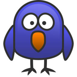 Blue Bird Icon Png Clipart Image Iconbug Com