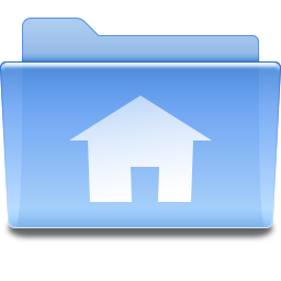 house icon blue png