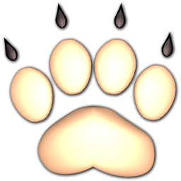 Dog Paw Icon Png Clipart Image Iconbug Com