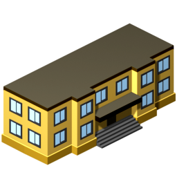 school building icon