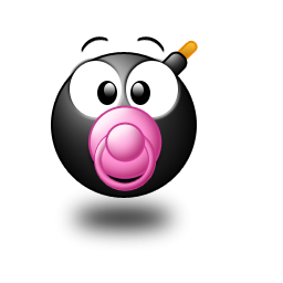 Baby Black Bomb Icon Png Clipart Image Iconbug Com