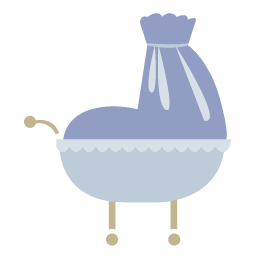baby cradle png