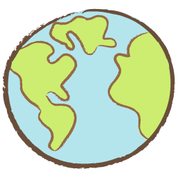 globe drawing clip art