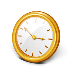 Yellow Clock Icon Png Clipart Image Iconbug Com