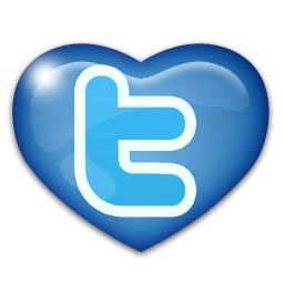 Blue Heart Twitter Icon Png Clipart Image Iconbug Com