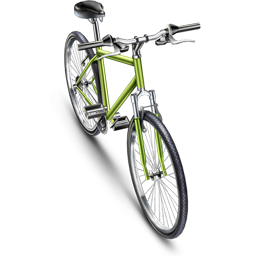 Green Bicycle Icon Png Clipart Image Iconbug Com