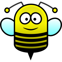 Yellow Honey Bee Icon Png Clipart Image Iconbug Com