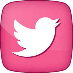 Pink Twitter Icon Png Clipart Image Iconbug Com