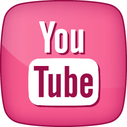 pink youtube icon png