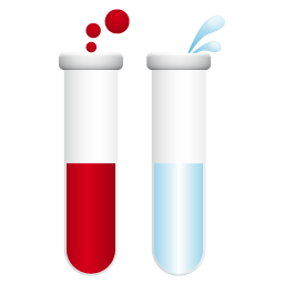 Medical Test Tubes Icon Png Clipart Image Iconbug Com