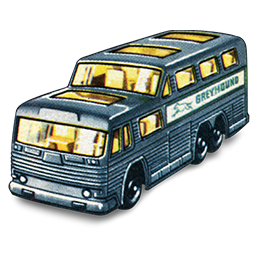 Toy Greyhound Bus Icon Png Clipart Image Iconbug Com