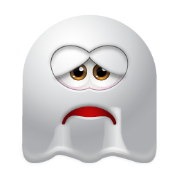 Sleepy Ghost Icon Png Clipart Image Iconbug Com