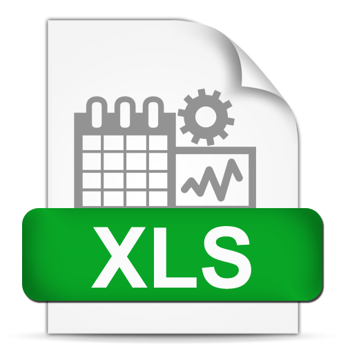 xls file icon