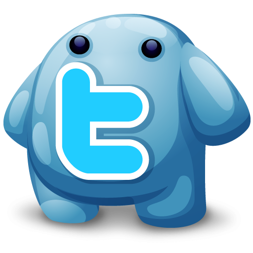 Twitter Monster Icon Png Clipart Image Iconbug Format Contoh Gambar