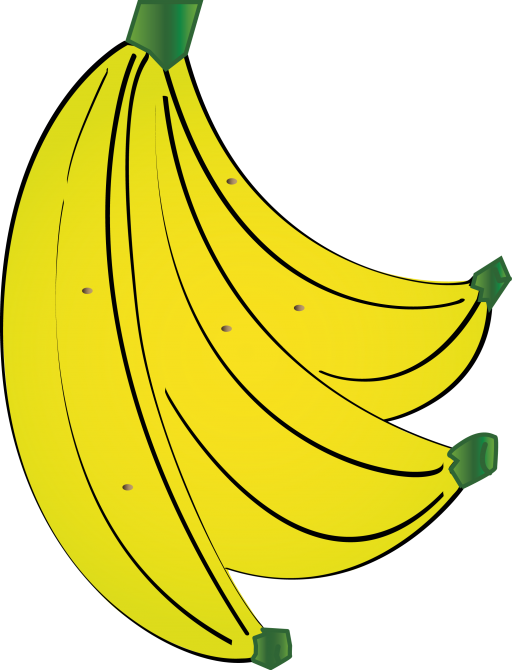 banana PNG image transparent image download, size: 512x512px