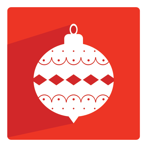 Christmas Tile With Shadow Bauble Icon, PNG ClipArt Image | IconBug.com
