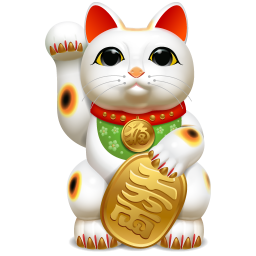Lucky Cat 1 Icon, PNG ClipArt Image | IconBug.com