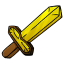 Minecraft Gold Sword Icon, PNG ClipArt Image | IconBug.com